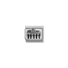 Load image into Gallery viewer, COMPOSABLE CLASSIC LINK 330105/29 BRANDENBURG GATE RELIEF IN 925 SILVER