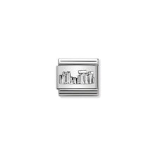 Load image into Gallery viewer, COMPOSABLE CLASSIC LINK 330105/30 STONEHENGE RELIEF IN 925 SILVER