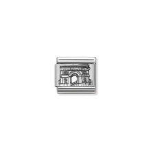 Load image into Gallery viewer, COMPOSABLE CLASSIC LINK 330105/31 ARC DE TRIOMPHE RELIEF IN 925 SILVER