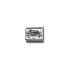 Load image into Gallery viewer, COMPOSABLE CLASSIC LINK 330105/33 VERONA AMPHITHEATRE RELIEF IN 925 SILVER