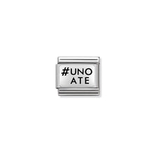 Load image into Gallery viewer, COMPOSABLE CLASSIC LINK 330109/31 #UNOATE (UNO A ME UNO A TE) IN 925 SILVER