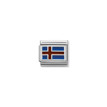 Load image into Gallery viewer, COMPOSABLE CLASSIC LINK 330207/11 ICELAND IN ENAMEL & 925 SILVER