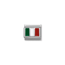 Load image into Gallery viewer, COMPOSABLE CLASSIC LINK 330207/16 ITALY IN ENAMEL & 925 SILVER