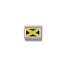 Load image into Gallery viewer, COMPOSABLE CLASSIC LINK 330207/28 JAMAICA IN ENAMEL & 925 SILVER