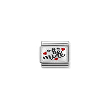 Load image into Gallery viewer, COMPOSABLE CLASSIC LINK 330208/52 BE MINE HEARTS IN SILVER