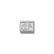 Load image into Gallery viewer, COMPOSABLE CLASSIC LINK 330304/05 ROSE WITH CZ IN 925 SILVER