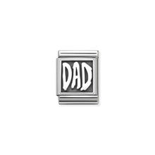 Load image into Gallery viewer, COMPOSABLE <STRONG>BIG LINK</STRONG> 332111/12 DAD IN 925 SILVER