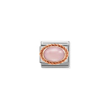 Load image into Gallery viewer, COMPOSABLE CLASSIC LINK 430507/22 PINK OPAL IN 9K ROSE GOLD