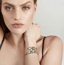 Load image into Gallery viewer, EXTENSION BRACELET 046014/056 LIFE STAINLESS STEEL WITH CZ