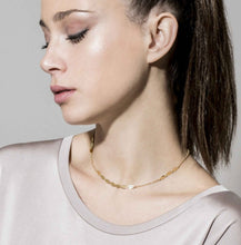 Load image into Gallery viewer, ARMONIE NECKLACE 146902/010 SILVER OVALS