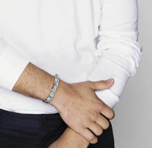 Load image into Gallery viewer, COMPOSABLE CLASSIC DOUBLE LINK 330710/39 SUPER DAD IN 925 SILVER