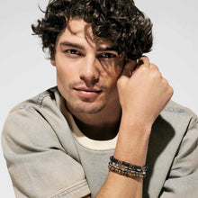 Load image into Gallery viewer, INSTINCT STYLE  INFINITY EDITION BRACELET 027937/041 GOLD TIGER EYE
