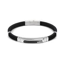 Load image into Gallery viewer, CITY ENERGY BRACELET 028818/030 STAINLESS STEEL &amp; BLACK PVD

