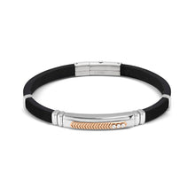 Load image into Gallery viewer, CITY ENERGY BRACELET 028818/034 STAINLESS STEEL &amp; ROSE GOLD PVD
