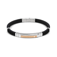 Load image into Gallery viewer, CITY ENERGY BRACELET 028819/059 STAINLESS STEEL, ROSE GOLD PVD &amp; CZ
