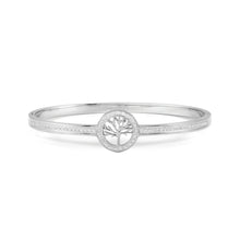 Load image into Gallery viewer, PRETTY BANGLES 029501/02/028 STAINLESS STEEL TREE OF LIFE WITH CZ
