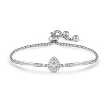 Load image into Gallery viewer, ROYAL DREAM BRACELET WITH CZ 029800/015 TEARDROP
