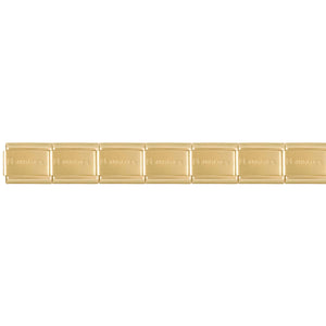 COMPOSABLE CLASSIC BRACELET BASE 030001/SI/065 MATT GOLD PLATED STAINLESS STEEL*