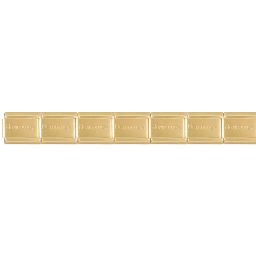 COMPOSABLE CLASSIC BRACELET BASE 030001/SI/065 MATT GOLD PLATED STAINLESS STEEL*