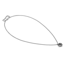 Load image into Gallery viewer, MANVISION STONES NECKLACE 133025/014 WIND ROSE BLACK PVD
