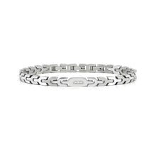 Load image into Gallery viewer, VIRTUS CODE BRACELET 1330104/001 STAINLESS STEEL LINK CHAIN &amp; DIAMONDS
