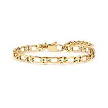 Load image into Gallery viewer, BOLD STEEL BRACELET 133205/012 GOLD LINK CHAIN
