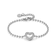 Load image into Gallery viewer, SOFFIO D&#39;AMORE BRACELET 134000/022 HEART CZ
