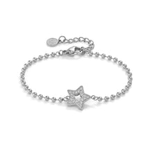 Load image into Gallery viewer, SOFFIO D&#39;AMORE BRACELET 134000/023 SILVER STAR CZ

