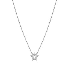 Load image into Gallery viewer, SOFFIO D&#39;AMORE NECKLACE 134001/023 CZ STAR PENDANT
