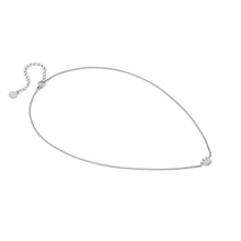 Load image into Gallery viewer, FAIRYICONS STAINLESS STEEL NECKLACE 134102/039 CROWN WITH CZ
