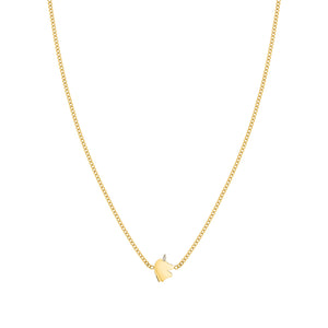 FAIRYICONS GOLD NECKLACE 134108/049 UNICORN