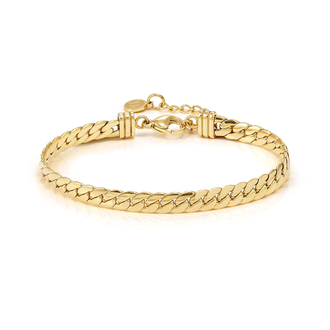 ECCLETTICA BRACELET 134300/012 GOLD SNAKE CHAIN