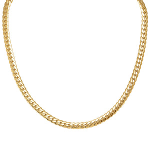 ECCLETTICA NECKLACE 134307/012 GOLD FLAT CHAIN