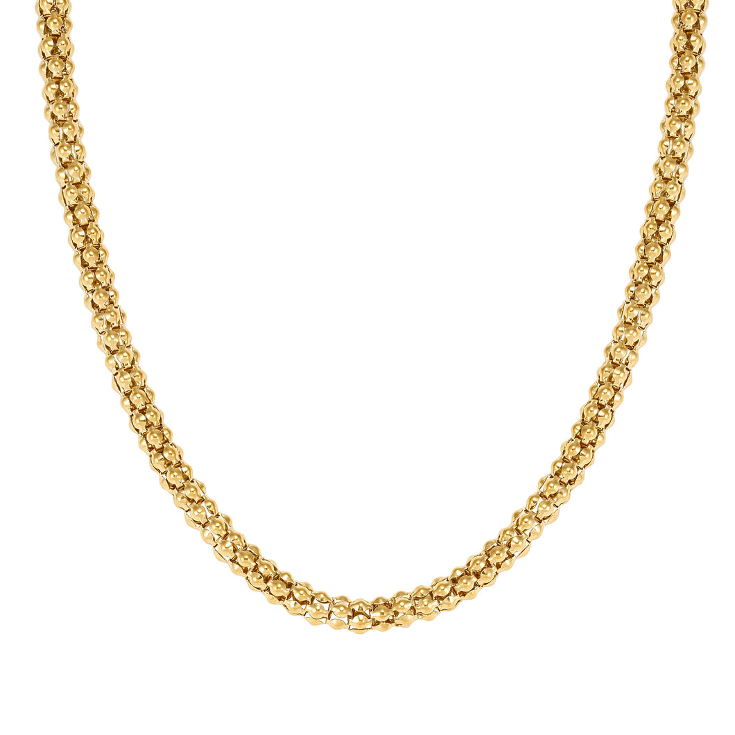 ECCLETTICA NECKLACE 134308/012 GOLD FANCY CHAIN