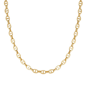 ECCLETTICA NECKLACE 134309/012 GOLD NAVY CHAIN
