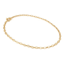 Load image into Gallery viewer, ECCLETTICA NECKLACE 134309/012 GOLD NAVY CHAIN
