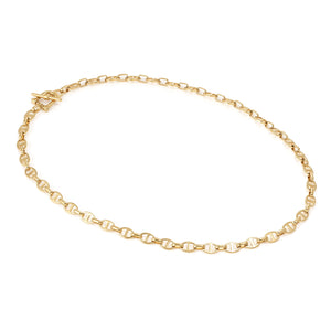 ECCLETTICA NECKLACE 134309/012 GOLD NAVY CHAIN