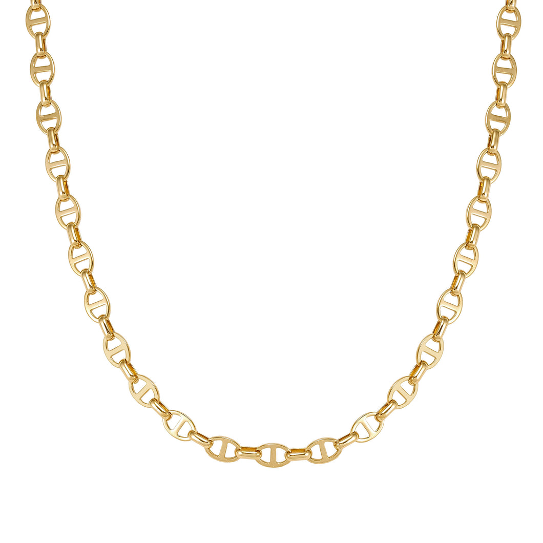 ECCLETTICA NECKLACE 134309/012 GOLD NAVY CHAIN