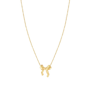 ECCLETTICA NECKLACE 134310/012 GOLD BOW