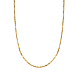 ECCLETTICA NECKLACE 134312/012 LONG GOLD FANCY CHAIN
