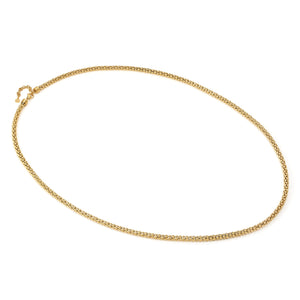 ECCLETTICA NECKLACE 134312/012 LONG GOLD FANCY CHAIN