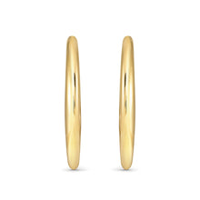 Load image into Gallery viewer, ECCLETTICA EARRING 134319/012 GOLD MEDIUM HOOP
