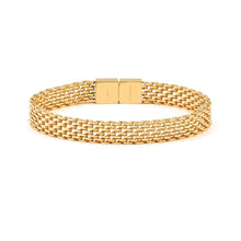 Load image into Gallery viewer, WEAR &amp; STYLE BRACELET 134501/502/012 GOLDEN MILANESE CHAIN
