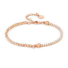 Load image into Gallery viewer, CHIC &amp; CHARM CELEBRATION CZ BRACELET 148615/011 ROSE GOLD
