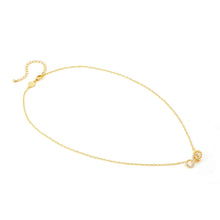 Load image into Gallery viewer, LOVECLOUD NECKLACE GOLD WITH CZ 240504/005 INFINITY
