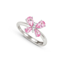 Load image into Gallery viewer, SHINE ME UP RING 241900/007 BUTTERFLY WITH PINK CZ
