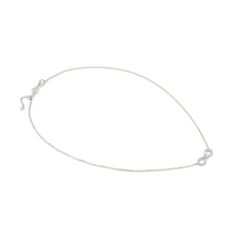 Load image into Gallery viewer, SHINE ME UP SILVER NECKLACE 241902/010 WHITE INFINITY CZ PENDANT
