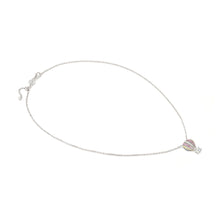 Load image into Gallery viewer, SHINE ME UP SILVER NECKLACE 241902/012 MULTICOLOUR HOT AIR BALLOON CZ PENDANT

