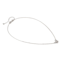 Load image into Gallery viewer, SWEETMADAME SILVER NECKLACE 242008/040 BUTTERFLY CZ PENDANT

