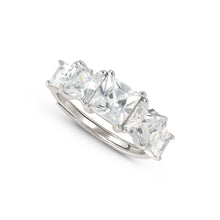 Load image into Gallery viewer, DAYTONIGHT SILVER RING 242100/010 WHITE CZ
